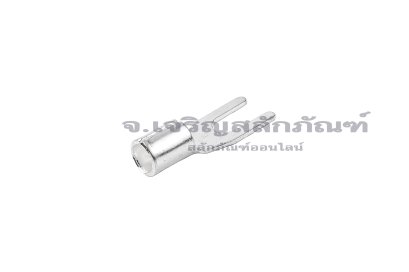 [E] หางปลาส้อม เปลือย UT ทองเหลืองชุบดีบุก รุ่น Y2.5-3 รูใส่สายไฟกว้าง 3 mm ยาว 14.8 mm ช่องว่างส้อม 3.1 mm